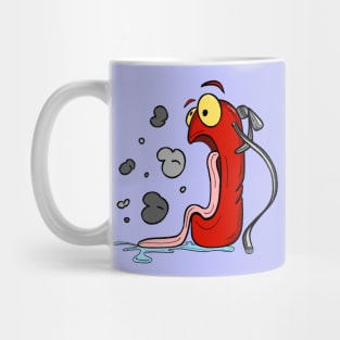 Mr Puff the Fire Extinguisher Cartoon Mug